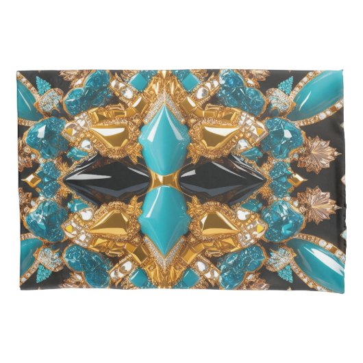 Enkele Kussensloop met Bahamas kleuren (Voorkant)