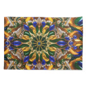 Enkele Kussensloop met Brazilië Kleuren (Achterkant)