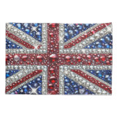 Enkele Kussensloop met Britse kleuren (Achterkant)