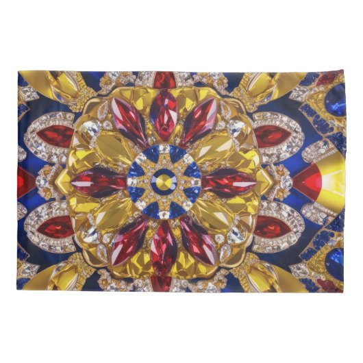 Enkele Kussensloop met Colombia Kleuren (Achterkant)