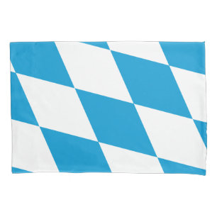 Enkele Kussensloop met vlag van Beieren, Duitsland