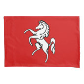 Enkele kussensloop met vlag van Kent, Engeland (Voorkant)