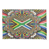 Enkele Kussensloop met Zuid-Afrikaanse kleuren (Voorkant)