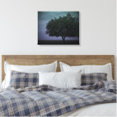 Enkele landboom canvas afdruk (Insitu (Slaapkamer))