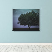 Enkele landboom canvas afdruk (Insitu (Houten vloer))