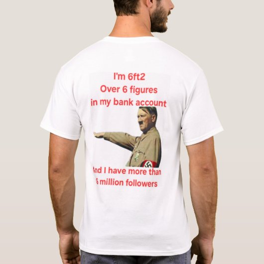 Enkele man t-shirt (Achterkant)
