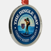 Enkele manier (C) Metalen Ornament (Rechts)