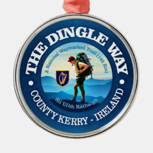 Enkele manier (C) Metalen Ornament