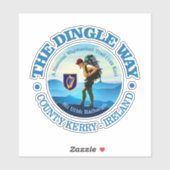 Enkele manier (C) Sticker (Vel)