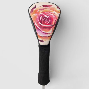 Enkele mooie grote roze roze roze roze roze golfheadcover