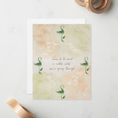 Enkele notitiekaartjes (Voorkant / Achterkant in situ)