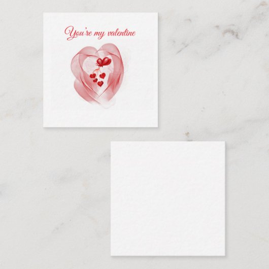 Enkele notitiekaartjes (Voorkant / Achterkant)