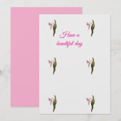 Enkele notitiekaartjes save the date (Voorkant / Achterkant)