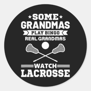 Enkele oma's spelen bingo Real Grandmas Watch Lacr Ronde Sticker
