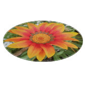 Enkele oranje bloem snijplank (Hoek)