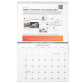 Enkele pagina 18 maanden Kalender, Wit Kalender (Jan 2027)