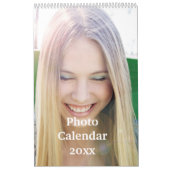Enkele pagina foto kalender (Hoes)
