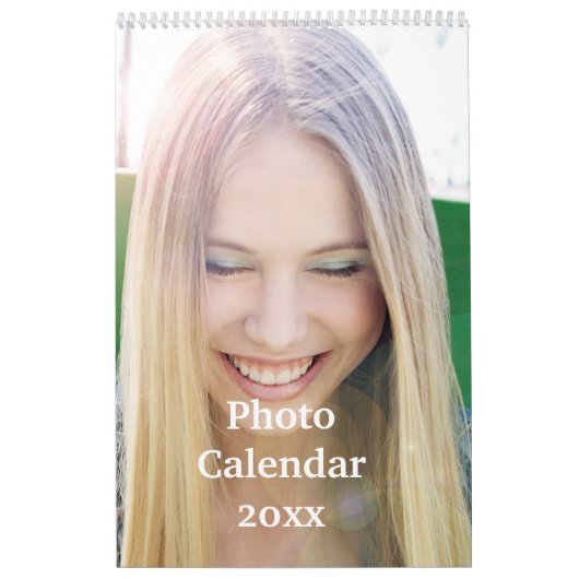 Enkele pagina foto kalender (Hoes)