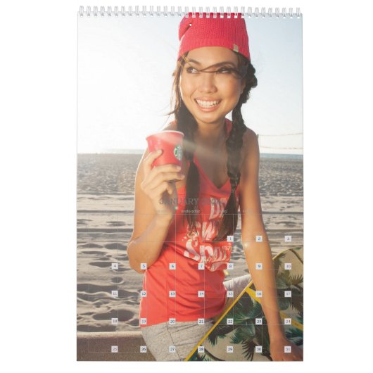 Enkele pagina foto kalender (Jan 2026)