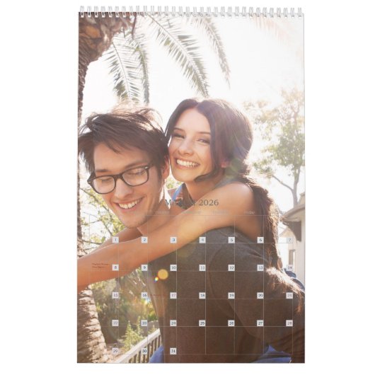 Enkele pagina foto kalender (Mar 2026)