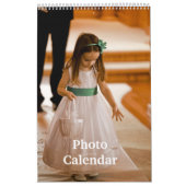 Enkele pagina fotoagenda kalender (Hoes)