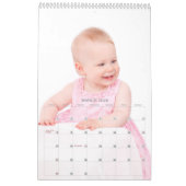 Enkele pagina fotoagenda kalender (Mar 2026)