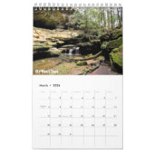 Enkele pagina, kleine agenda - Hocking Hills 2016 Kalender (Mar 2026)