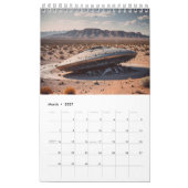 Enkele Pagina KleinKalender, Wit Kalender (Mar 2027)