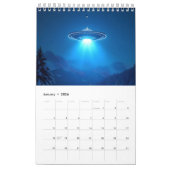 Enkele Pagina KleinKalender, Wit Kalender (Jan 2026)