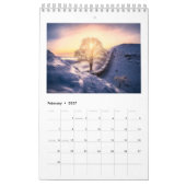 Enkele pagina SmallCalendar, wit Kalender (Feb 2027)