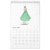 Enkele pagina SmallCalendar, wit Kalender (Mar 2027)