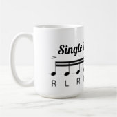 enkele paradiddle koffiemok (Links)