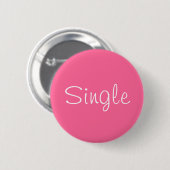 "Enkele" pincode Ronde Button 5,7 Cm (Voorkant /achterkant)
