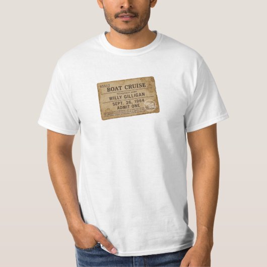 Enkele reis t-shirt (Voorkant)