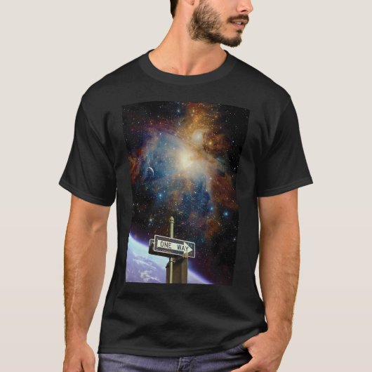 Enkele Richting T-shirt (Voorkant)