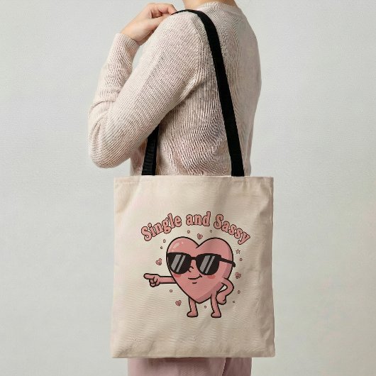 Enkele & Sassy Boodschappentas Grappig Cadeau voor Tote Bag