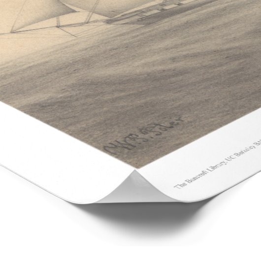 Enkele schepen van het Amerikaanse Pacific Squadro Poster (Hoek)