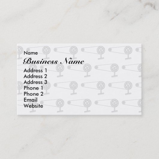 Enkele snelheid, track bikes, BMX, vaste versnelli Visitekaartje (Voorkant)