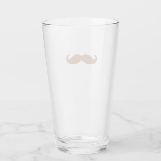 enkele snor glas (Achterkant)