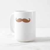 enkele snor koffiemok (Voorkant links)