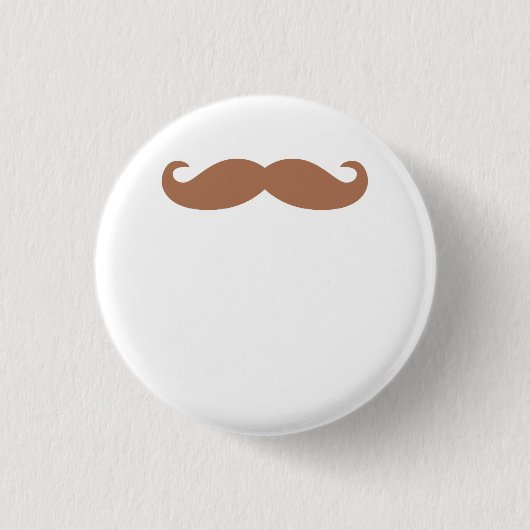 enkele snor ronde button 3,2 cm (Voorkant)