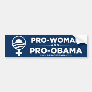 Enkele temmen voor Obama-Bumpersticker Bumpersticker