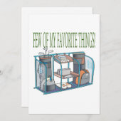 Enkele van mijn favoriete dingen kaart (Voorkant / Achterkant)