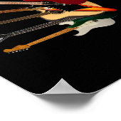 Enkele van mijn gitaren ~ SolidSpaceStudio sinds 1 Poster (Hoek)