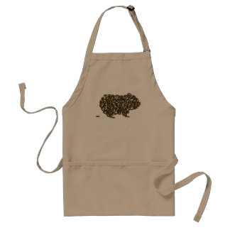 Enkele varkens met één poopie Apron Standaard Schort