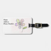 enkele ventilator bagagelabel (Voorkant horizontaal)