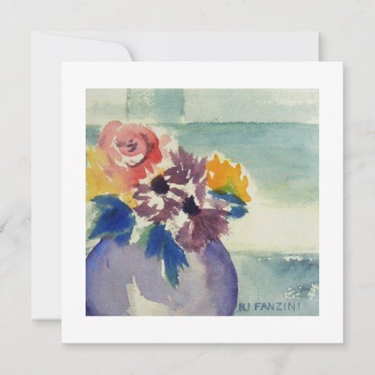 Enkele wenskaart kaart (Voorkant)