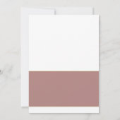 Enkele wenskaart kaart (Achterkant)