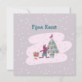 Enkele wenskaart kaart