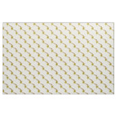 Enkele witte roos bruiloft aangepaste naam stof (Yard (91,4 cm))